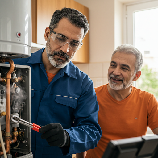 صيانة بومان سخانات في القاهرة