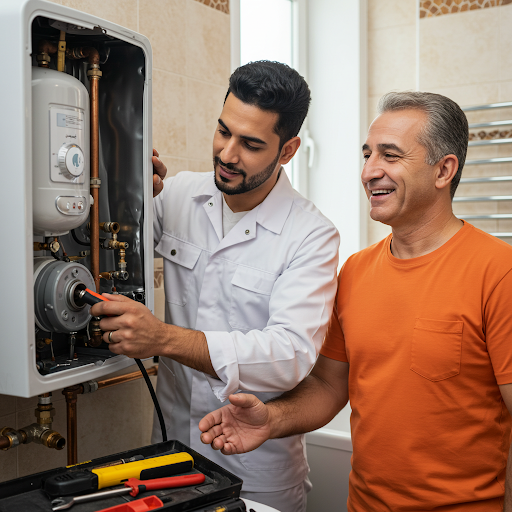 صيانة بومان سخانات في القاهرة