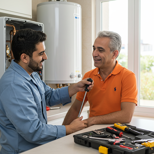 صيانة سخانات فوري بومان في القاهرة