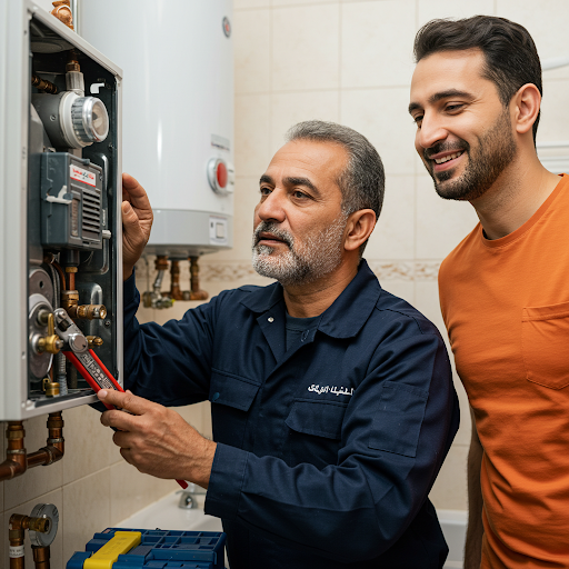 صيانة سخانات فوري بومان في القاهرة