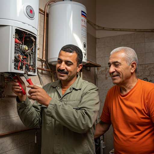 صيانة بومان سخان في القاهرة