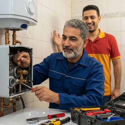 صيانة بومان سخانات في القليوبية